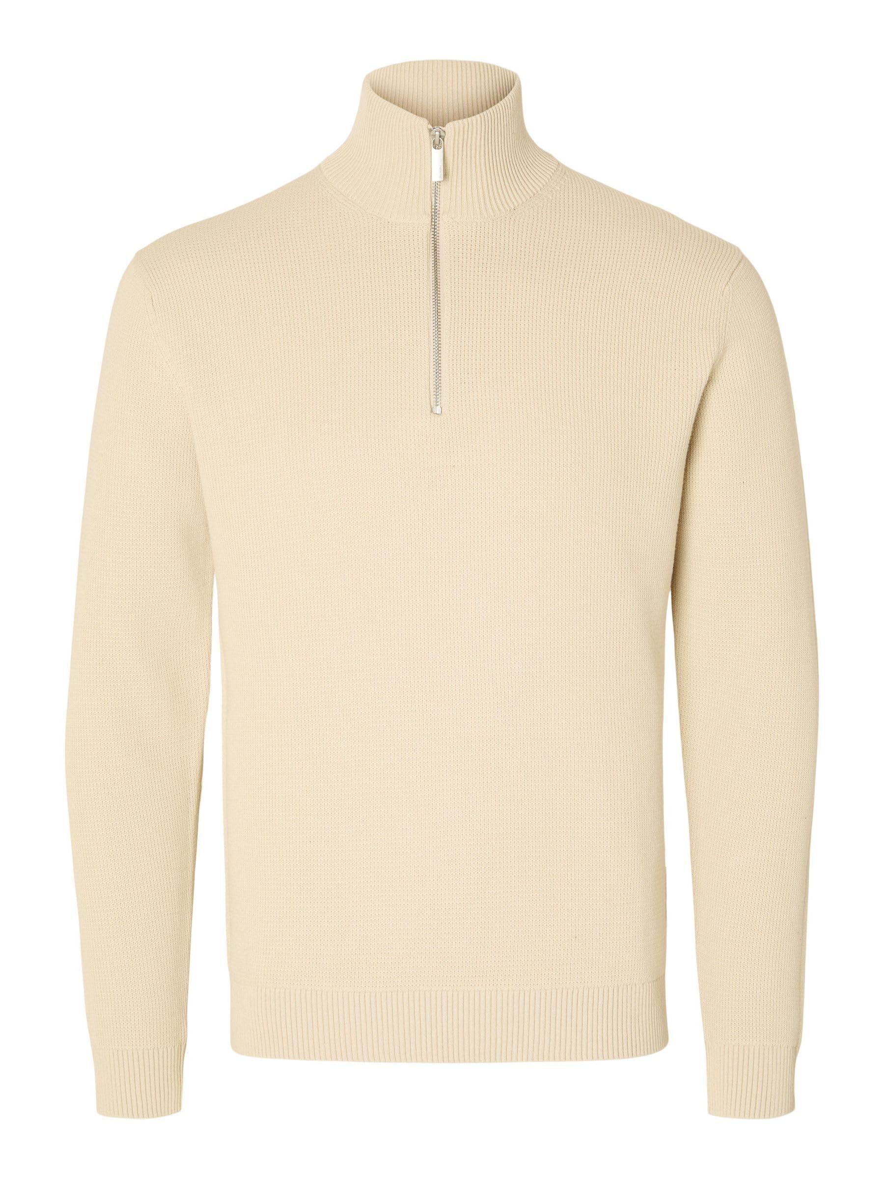 SELECTED HOMME Male Pullover Half-Zip
