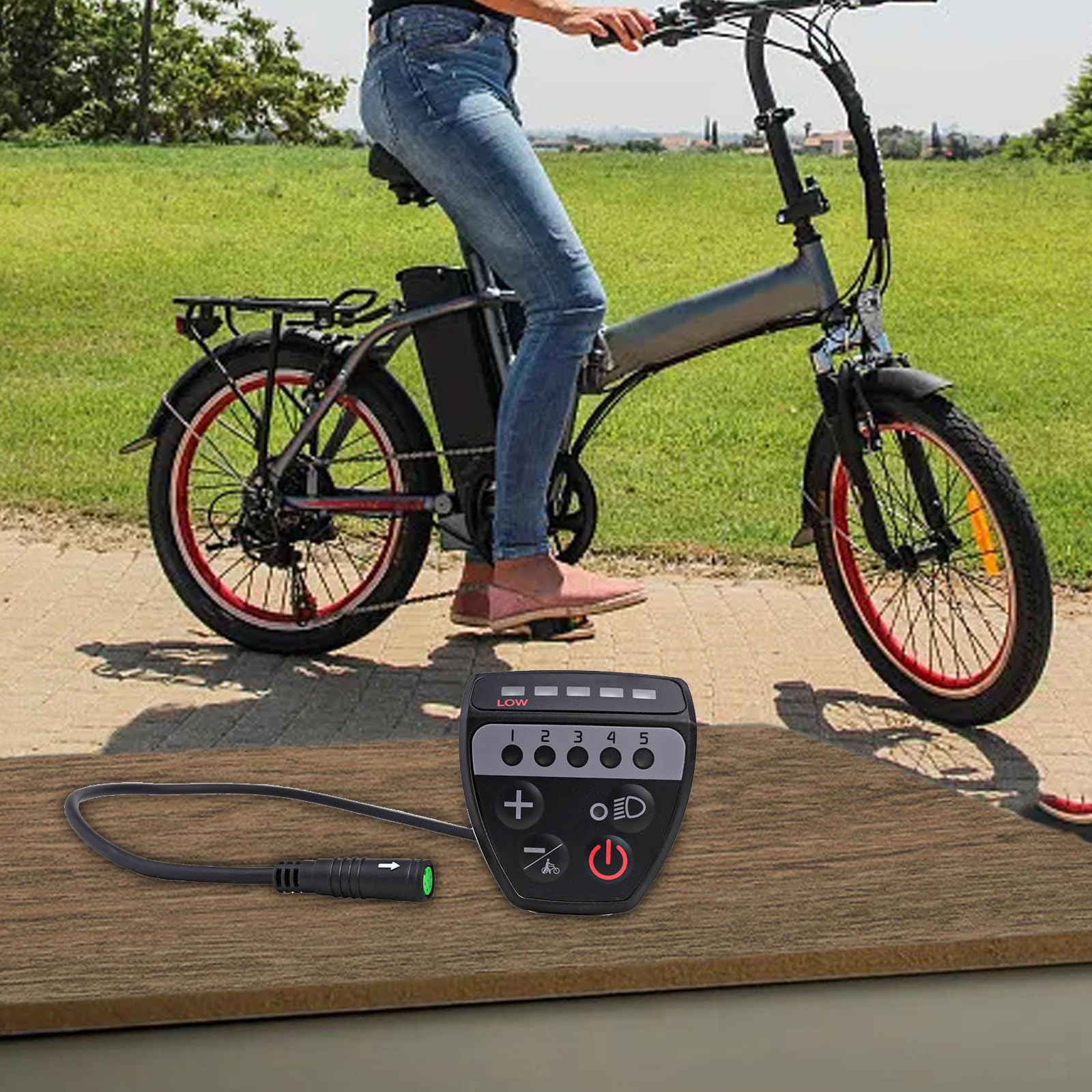 Tachimetro per bici elettrica, impermeabile, display motore EBike MidDrive per G320 G340 M400 M620, protocollo di comunicazione UART