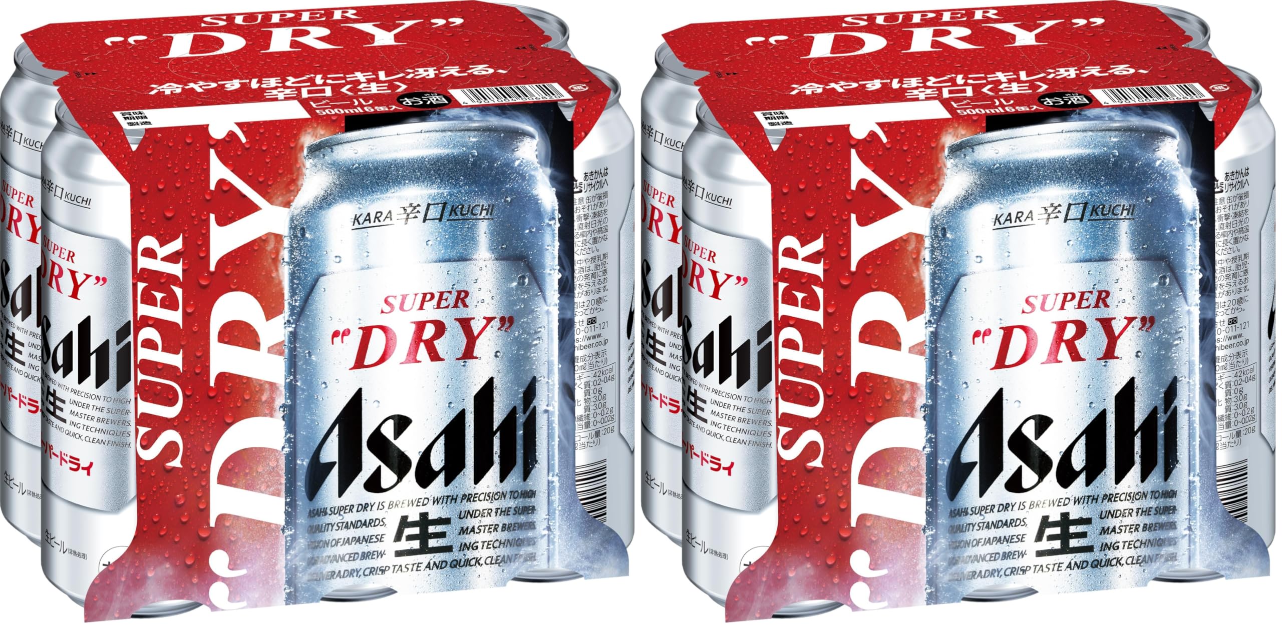 Amazon.co.jp: アサヒ スーパードライ 500ml 6缶×2セット : 食品・飲料