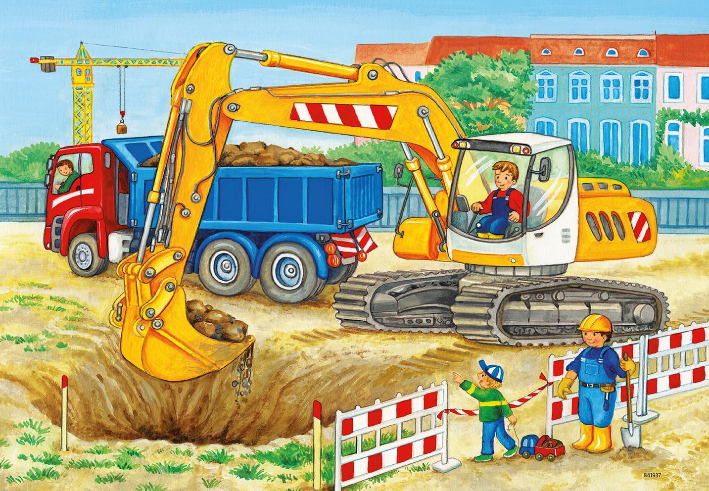 Ravensburger Hard at Work 2x12 Piece Jigsaw Puzzle Set
