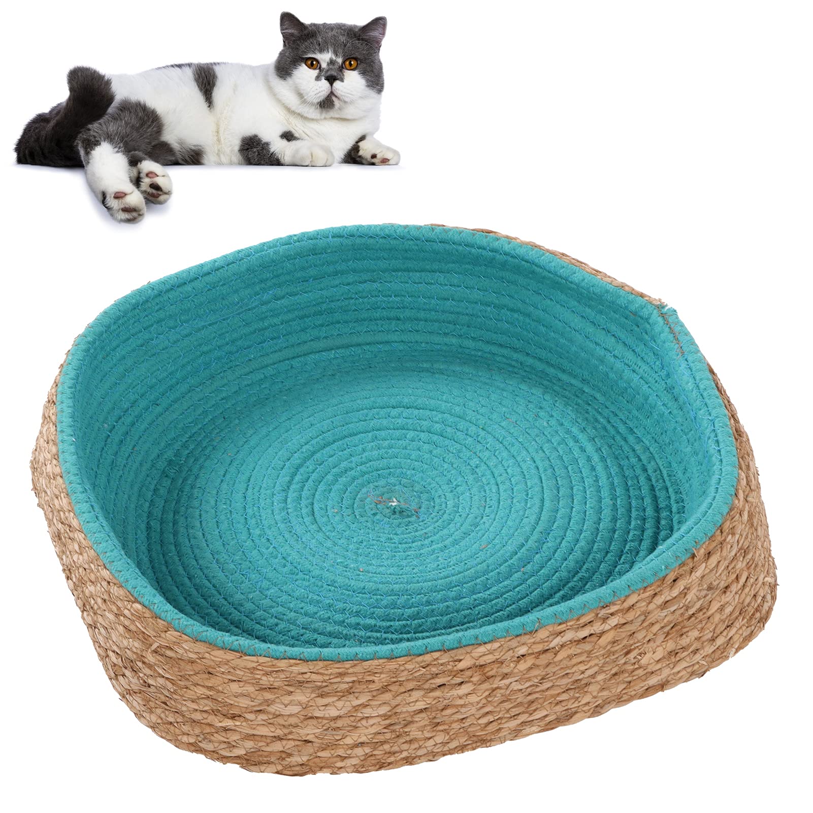 Qcwwy Bett für Kleintiere 45x45x10cm Geflügel Nutztier (45 * 45 * 10)