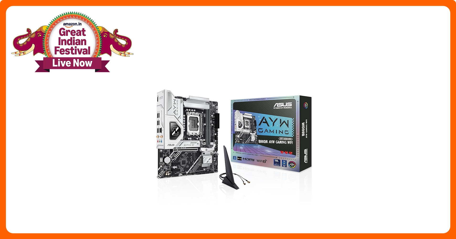 【新品】 ASUS B860M AYW GAMING WiFi B860M AYW GAMING WIFI｜Motherboards｜ASUS Global