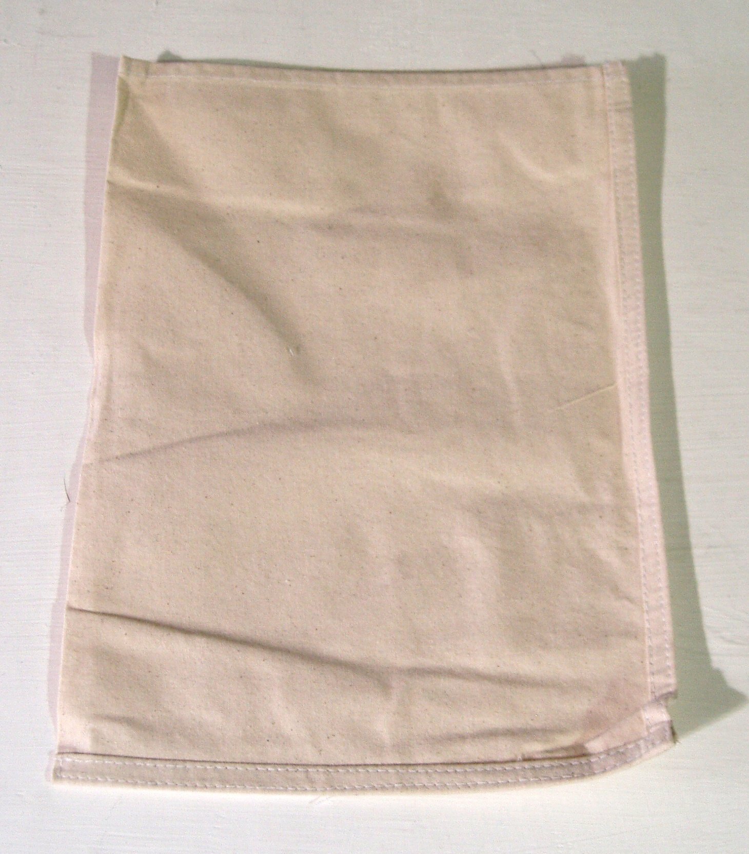STRONG CANVAS CASH BAG IN (WHITE)