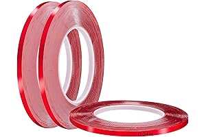 Curtain Glide Tape Clear, 33 Feet