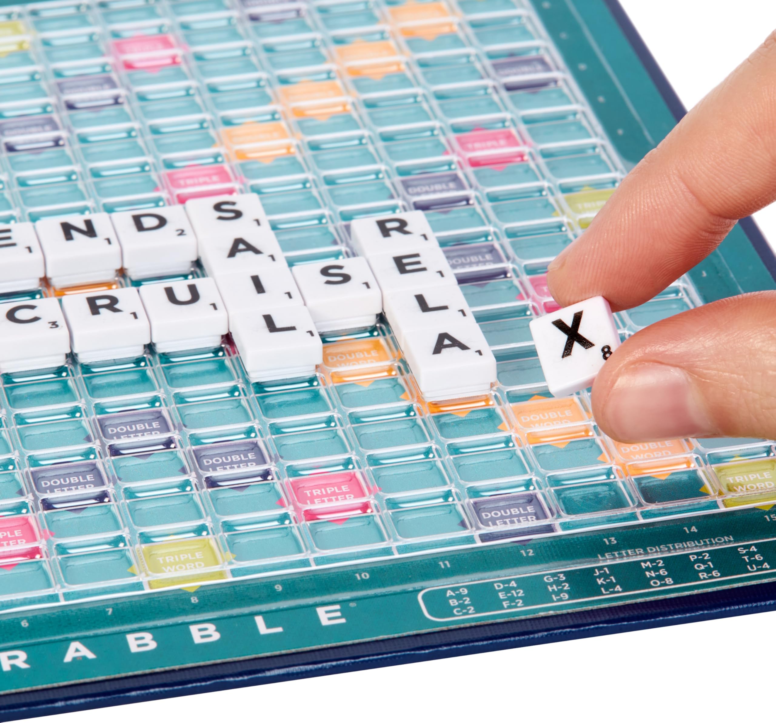 Mattel Games Scrabble Travel, Versione: Inglese, CJT11