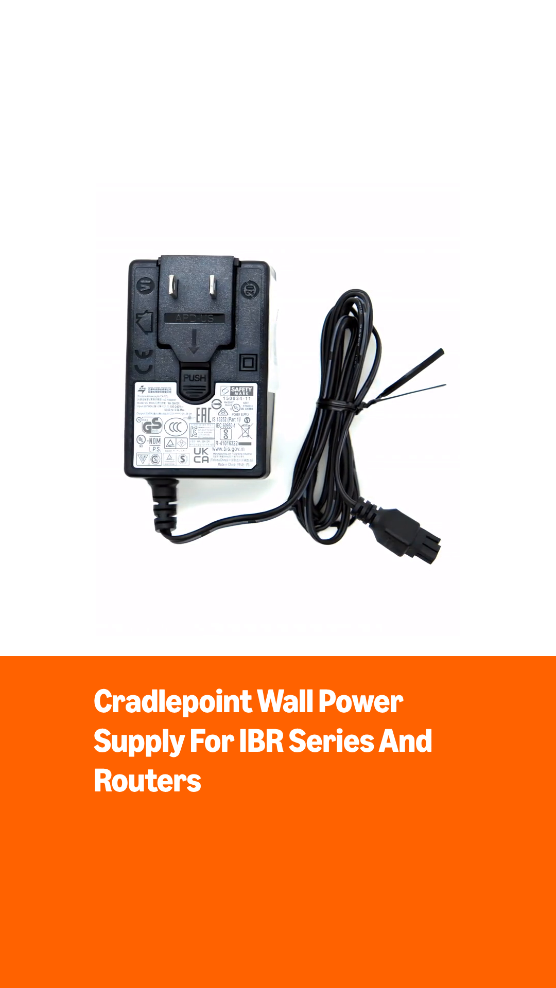Amazon.com: Cradlepoint Replacement Wall Power Supply for All