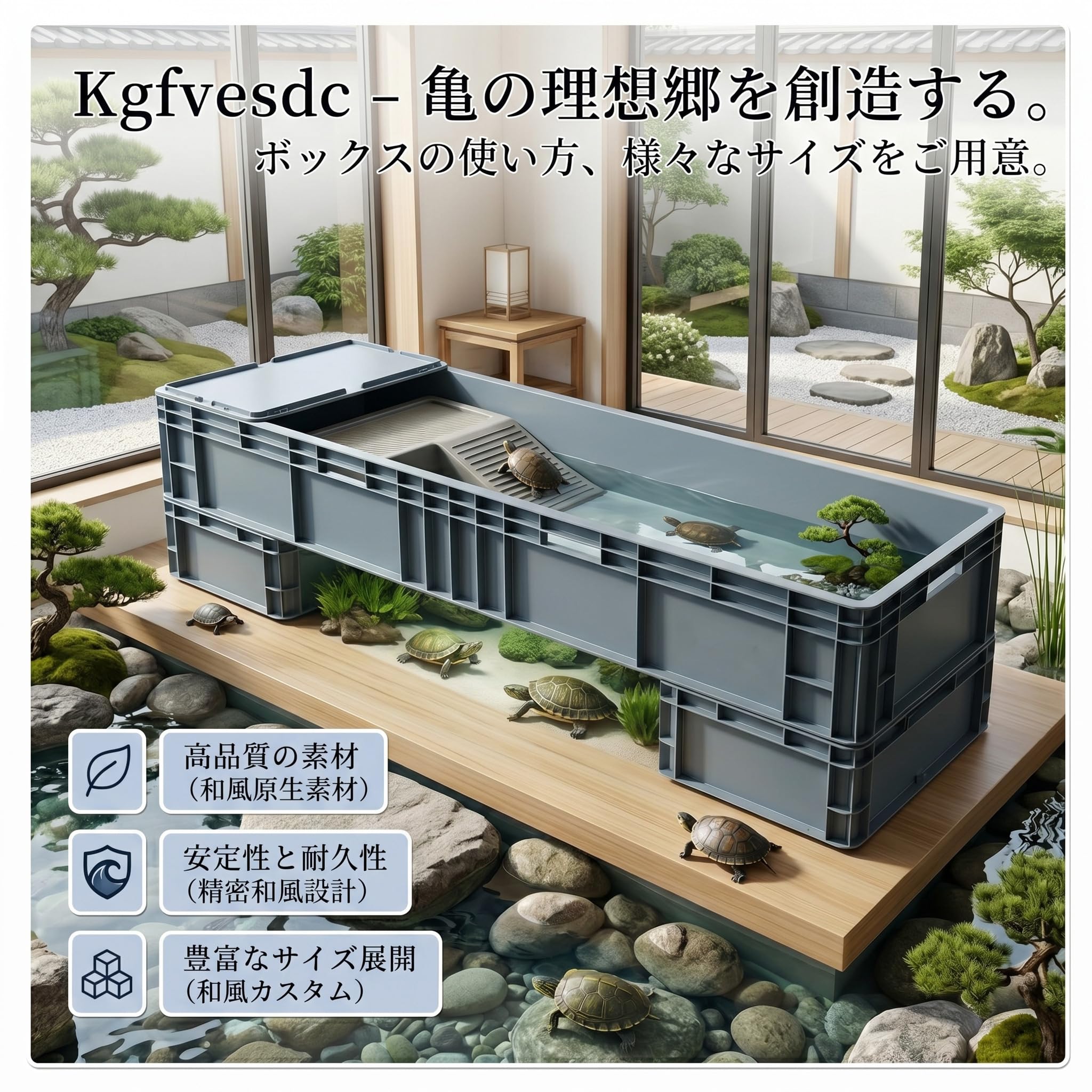 温室・飼育ケース Kyosuke Nishida Amazon | 爬虫類繁殖ボックス 大 [Kgfvesdc 爬虫類繁殖ボックス ケージ