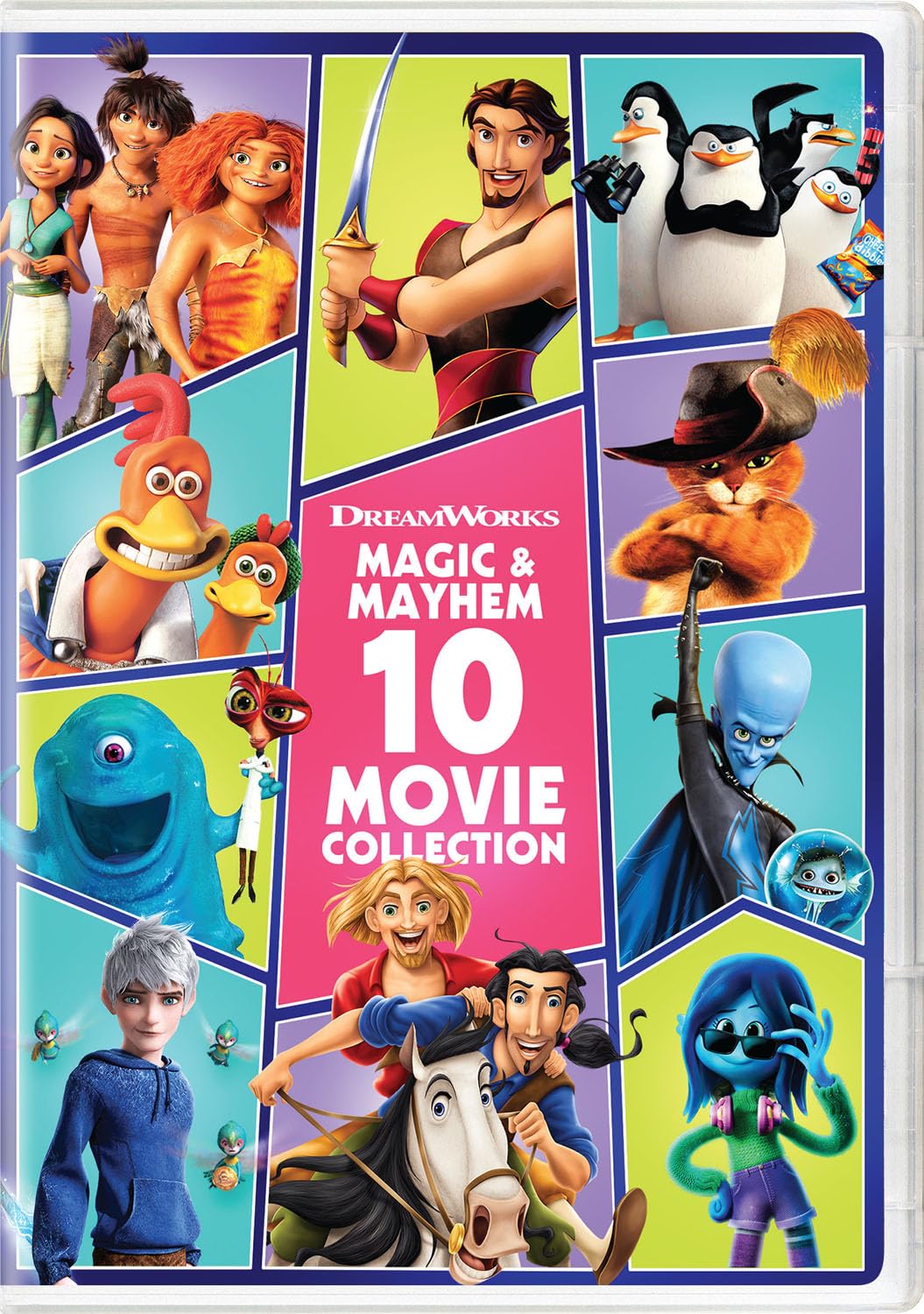 DreamWorks Magic & Mayhem 10-Movie Collection [DVD]: Amazon.ca