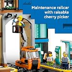 LEGO City Gare centrale - Jouet de construction multi-niveaux pour garçons et filles, à partir de 7 ans - Blocs de construction pour enfants - Idée cadeau pour les anniversaires - 60469