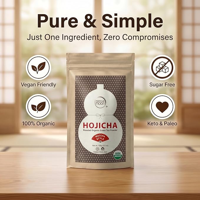 Té Hojicha en Polvo Japonés Orgánico 100 g miniatura 8