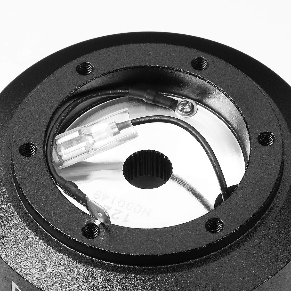 NRG Innovations SRK-186H Short Steering Wheel Hub Adapter Kit + LED