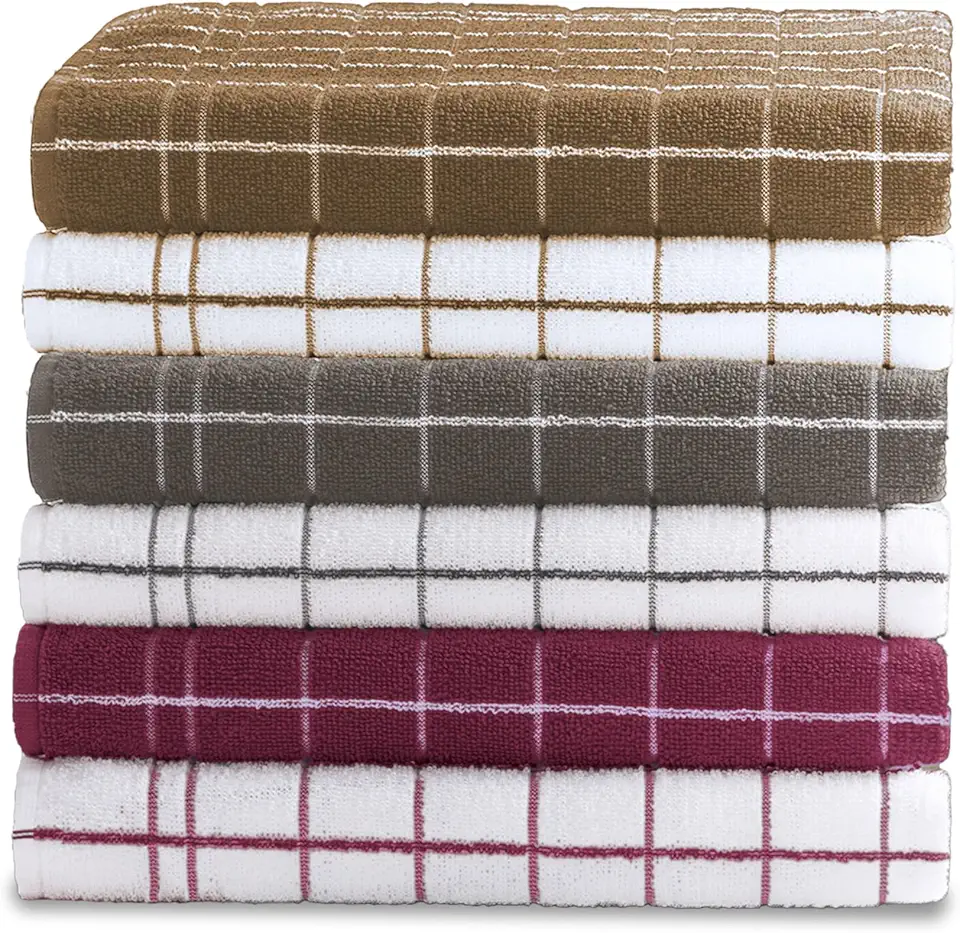 Kit Panos de Copa Teka Chef 6 Pçs Sortido.