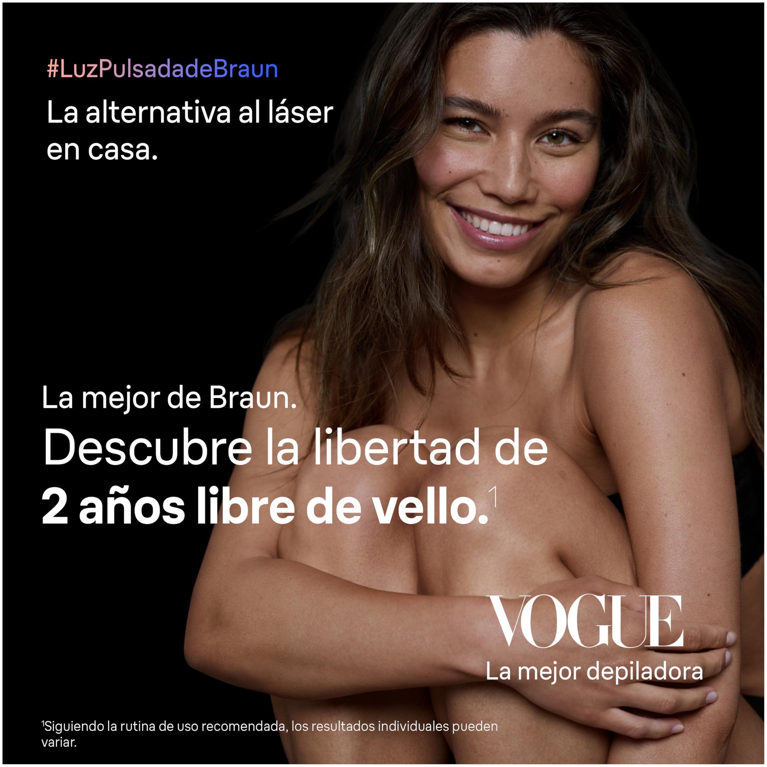 Braun Depiladora Luz Pulsada Smart IPL Skin i·expert, Depiladora Laser con 4 Cabezales, Neceser, Mini Depiladora Facial Y Maquinilla Venus, Depilación Láser en Casa, PL7442, Blanco/Bronce - 3