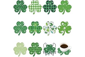 FairySandy 5D Diamond Coasters: Enchanting St. Patrick's Day Decor