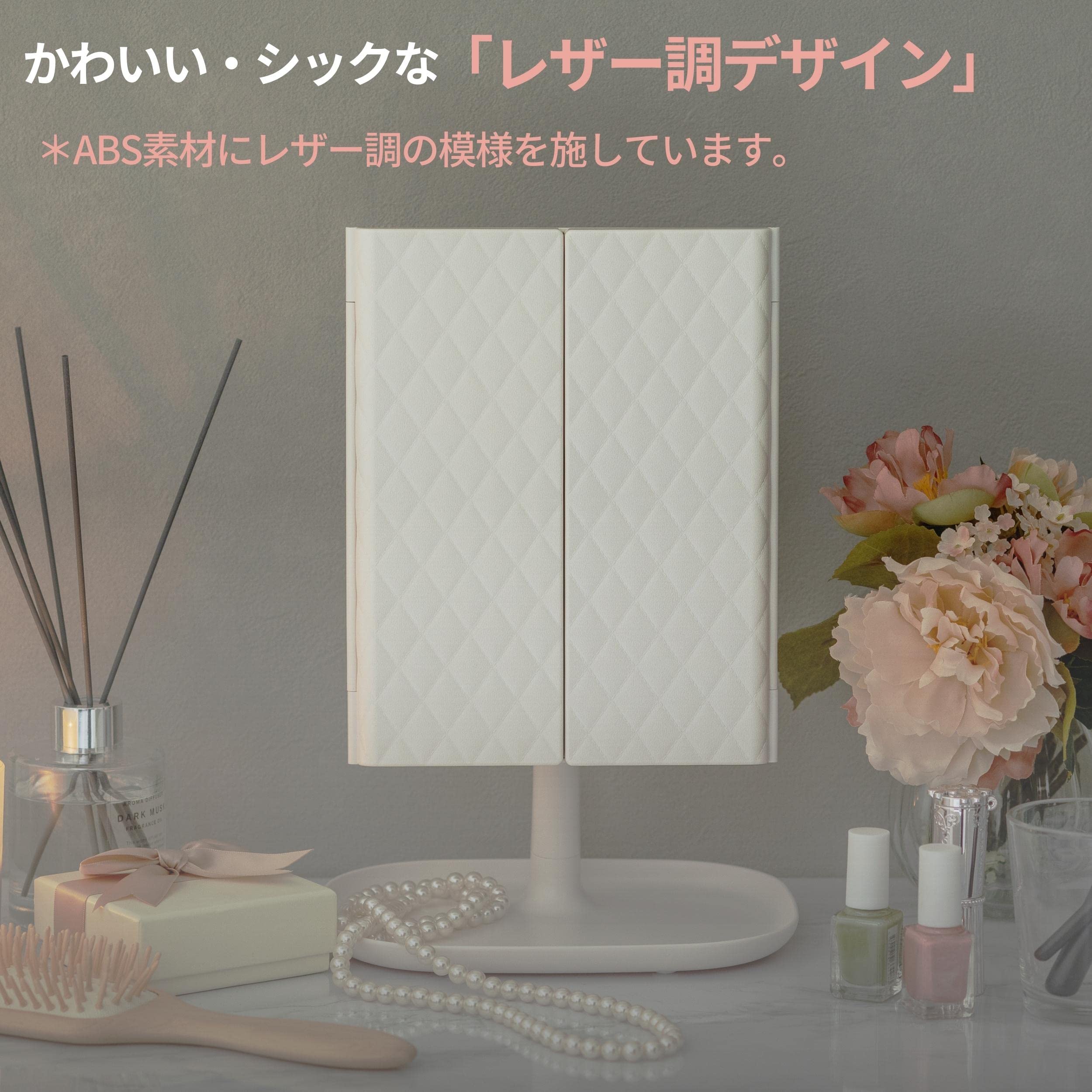 【新品・未開封】女優ミラー♡韓国インテリア☆雑誌掲載！ゴールド /Mサイズ 楽天市場】 FENCHILIN 一年保証 女優ミラー 10倍拡大鏡 LED