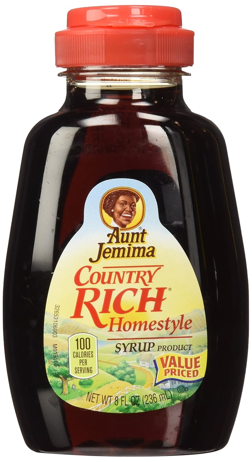 Aunt Jemima, Syrup, Country Rich Homestyle, 8oz Container