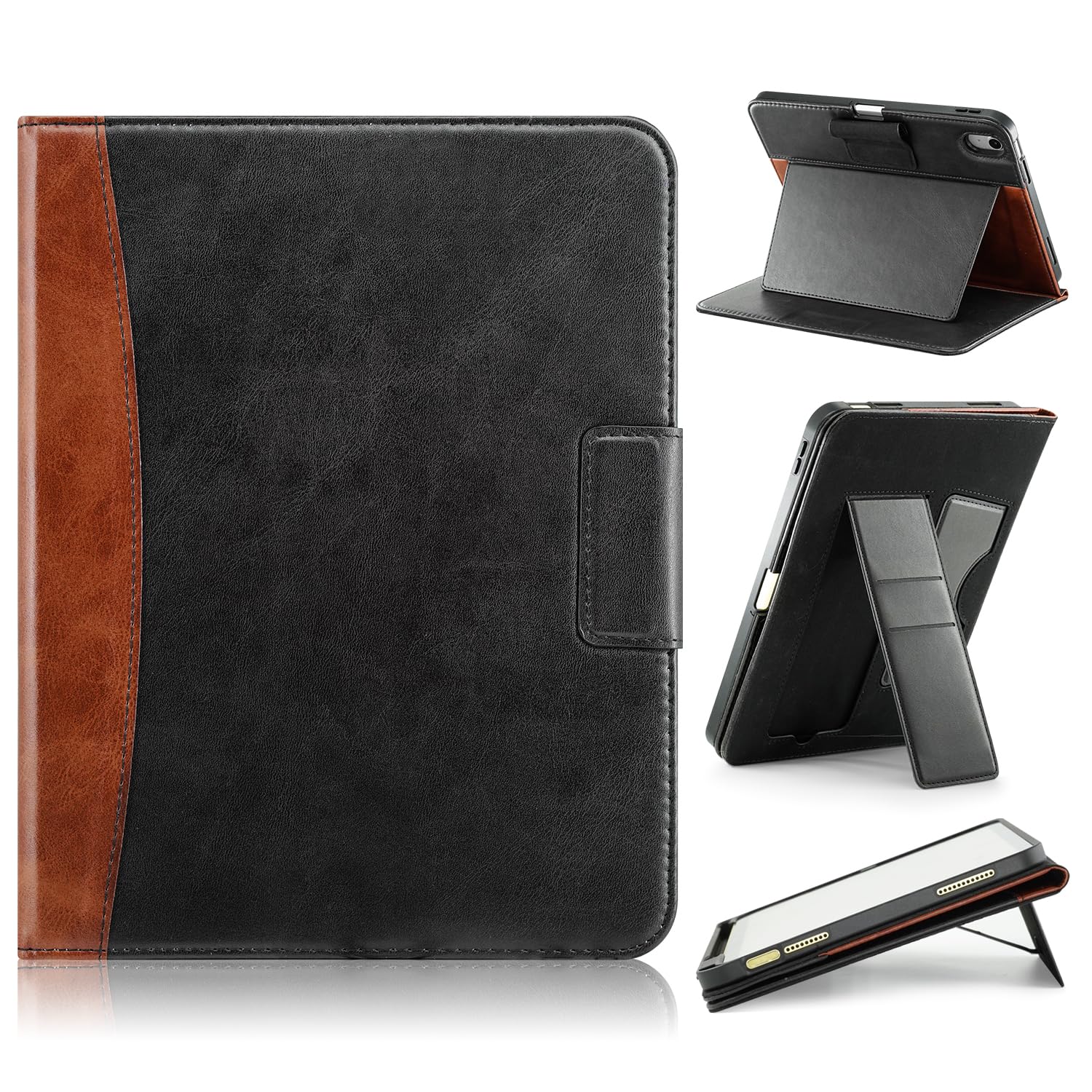 Protective case for iPad (A16) 11th Generation 11-inch 2025 / iPad 10th Generation 10.9-inch 2022 (with Built-in Pen Holder) (Multi-Angle Viewing) (