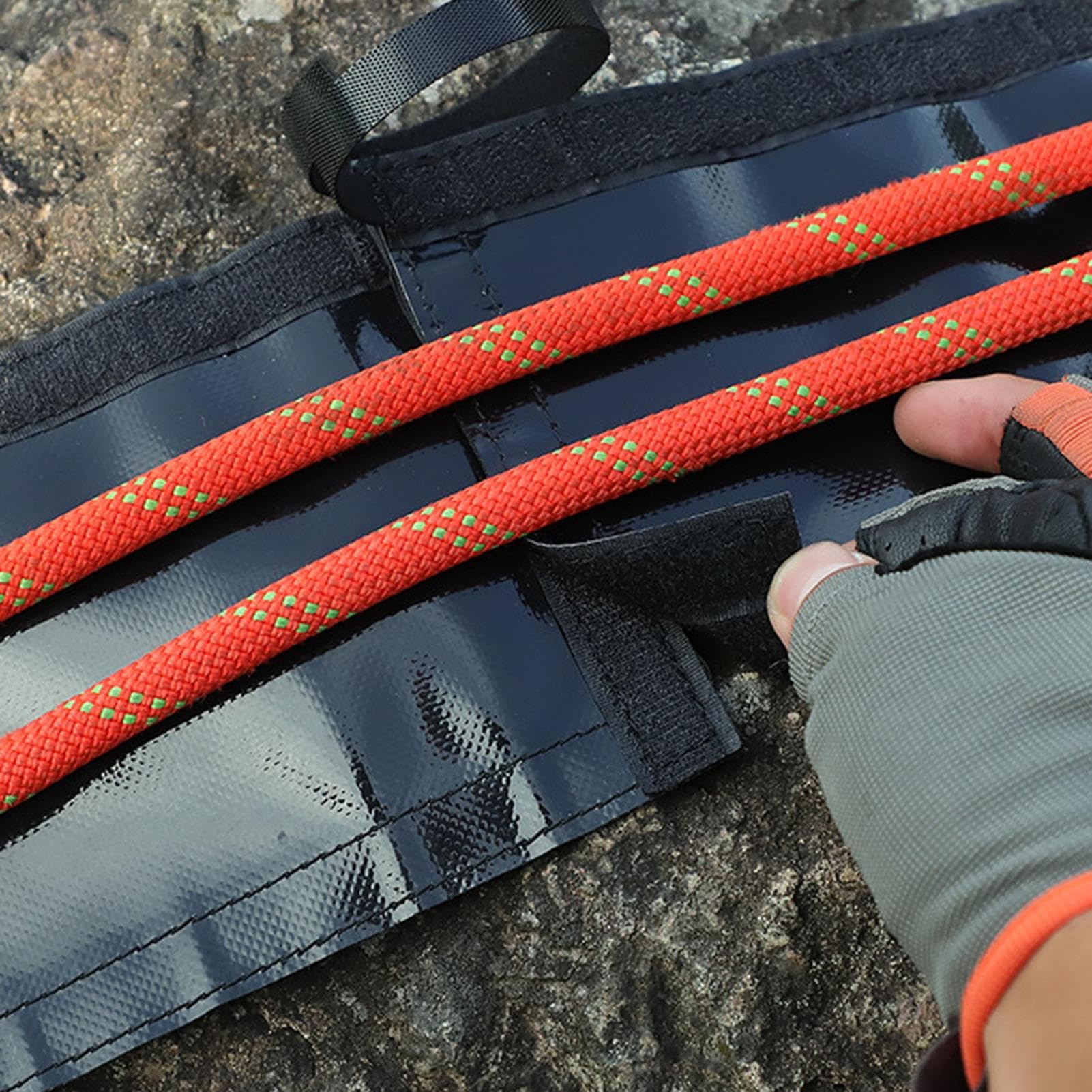 Protector de cuerda de PVC 50 x 14 cm funda protectora para escalada y pesca