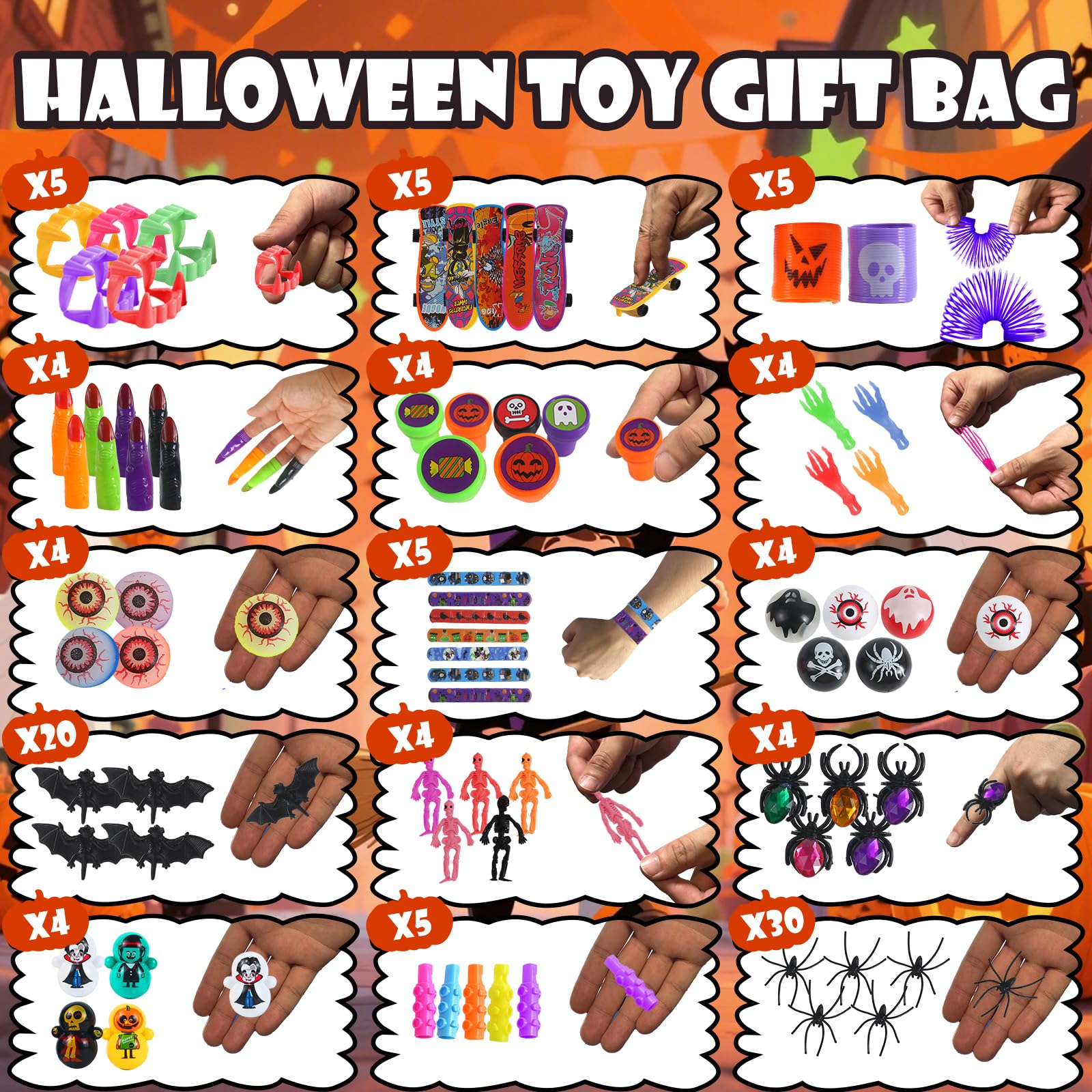 600 Halloween Party Favors - Non-Candy Toys! -3 600 Halloween Party Favors - Non-Candy Toys! -3