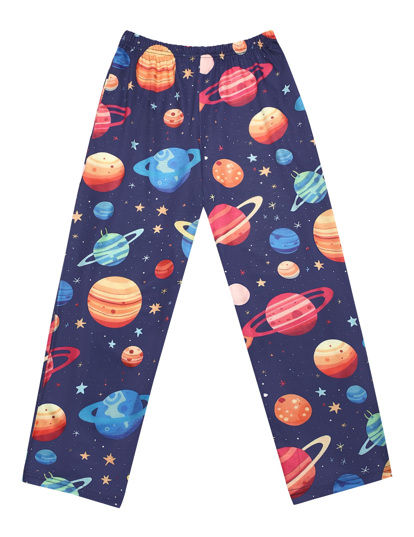 Boys Pajama Pants Soft Plaid Long Pj Pants Kids Cute Elastic Waist SLeep Bottoms with 2 Pockets 6-14 Years