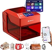 AlgoLaser Pixi 3W Laser Engraver: Portable Smart Cutter with AlgoOS 2.0 Touchscreen, No PC Needed - Engrave Wood, Acrylic, Leather