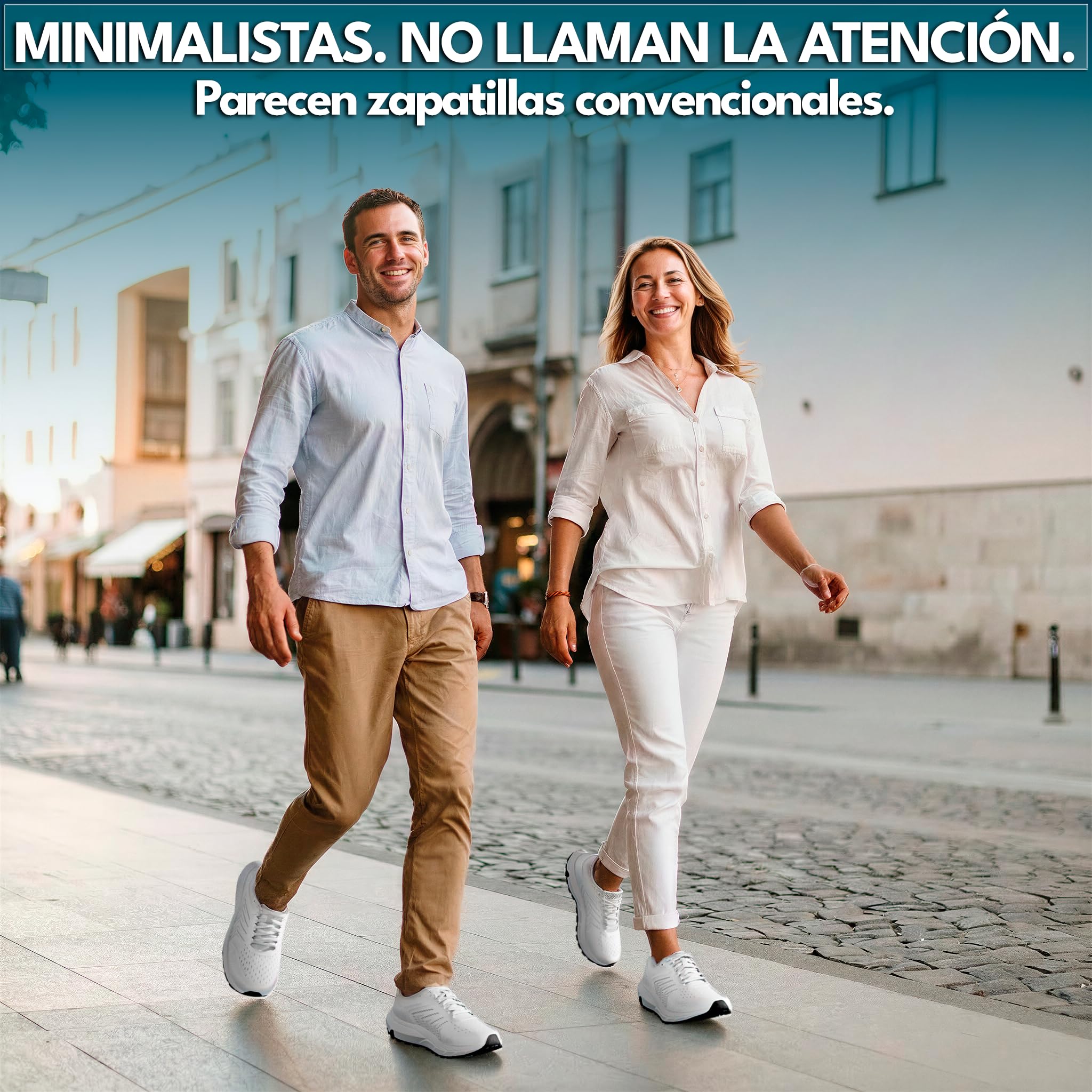 RestoreFeet Zapatillas Hombre y Mujer | Calzado Respetuoso Anatómico de Transición | Zapatillas Cómodas para Deporte y Uso Diario