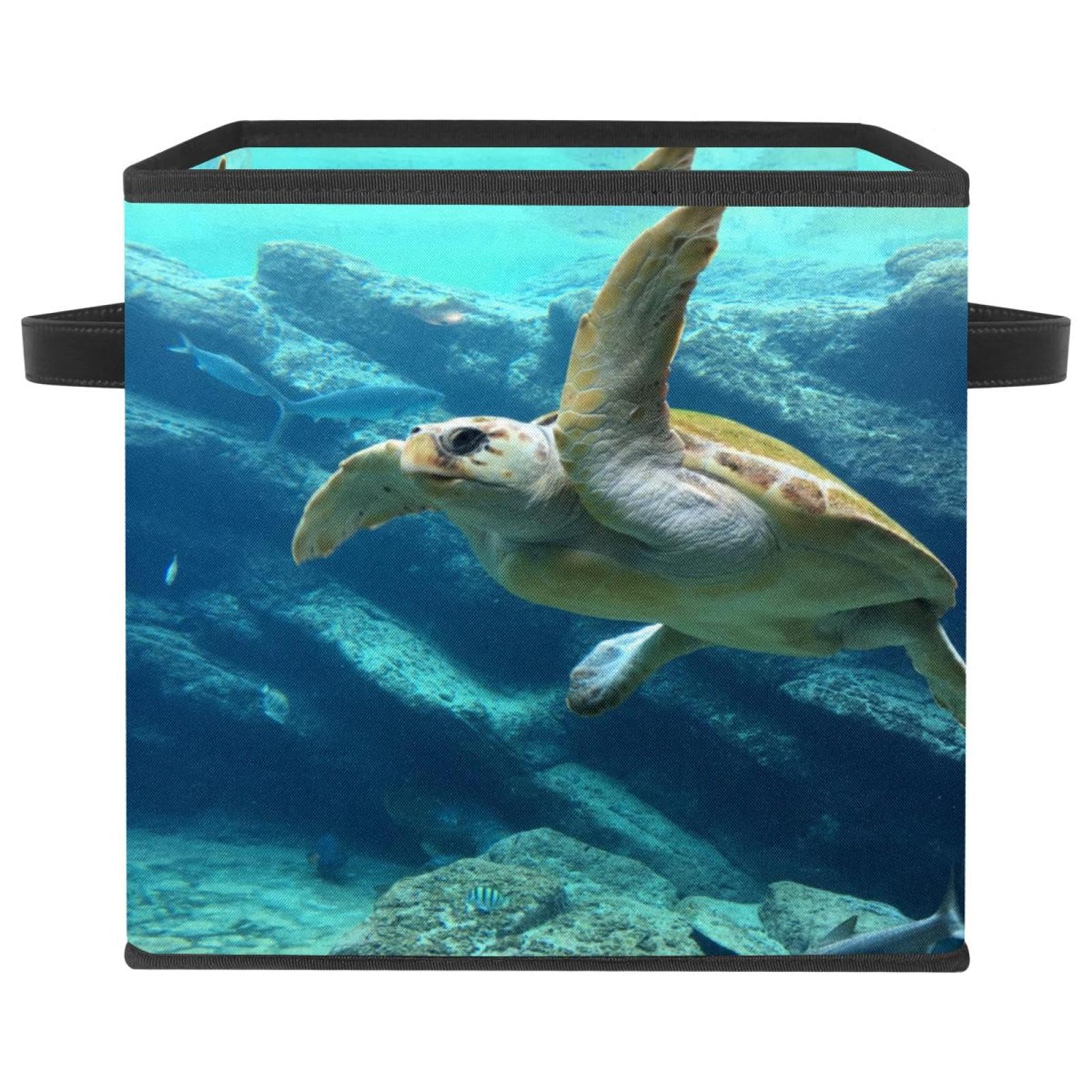 Organiseur et bacs de rangement tortue pour jouets et vêtements de placard