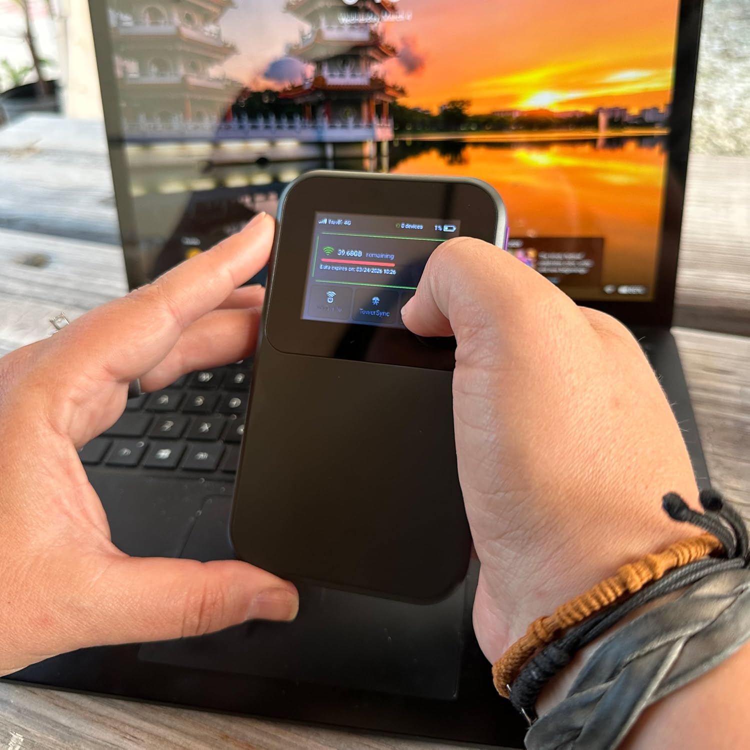 New TravlFi JourneyGo 5G RV Wi-Fi Hotspot | Pay As You Go and No Contracts | RV Internet with Multiple Networks | Portable Internet for Travel, Motorhomes and Campers