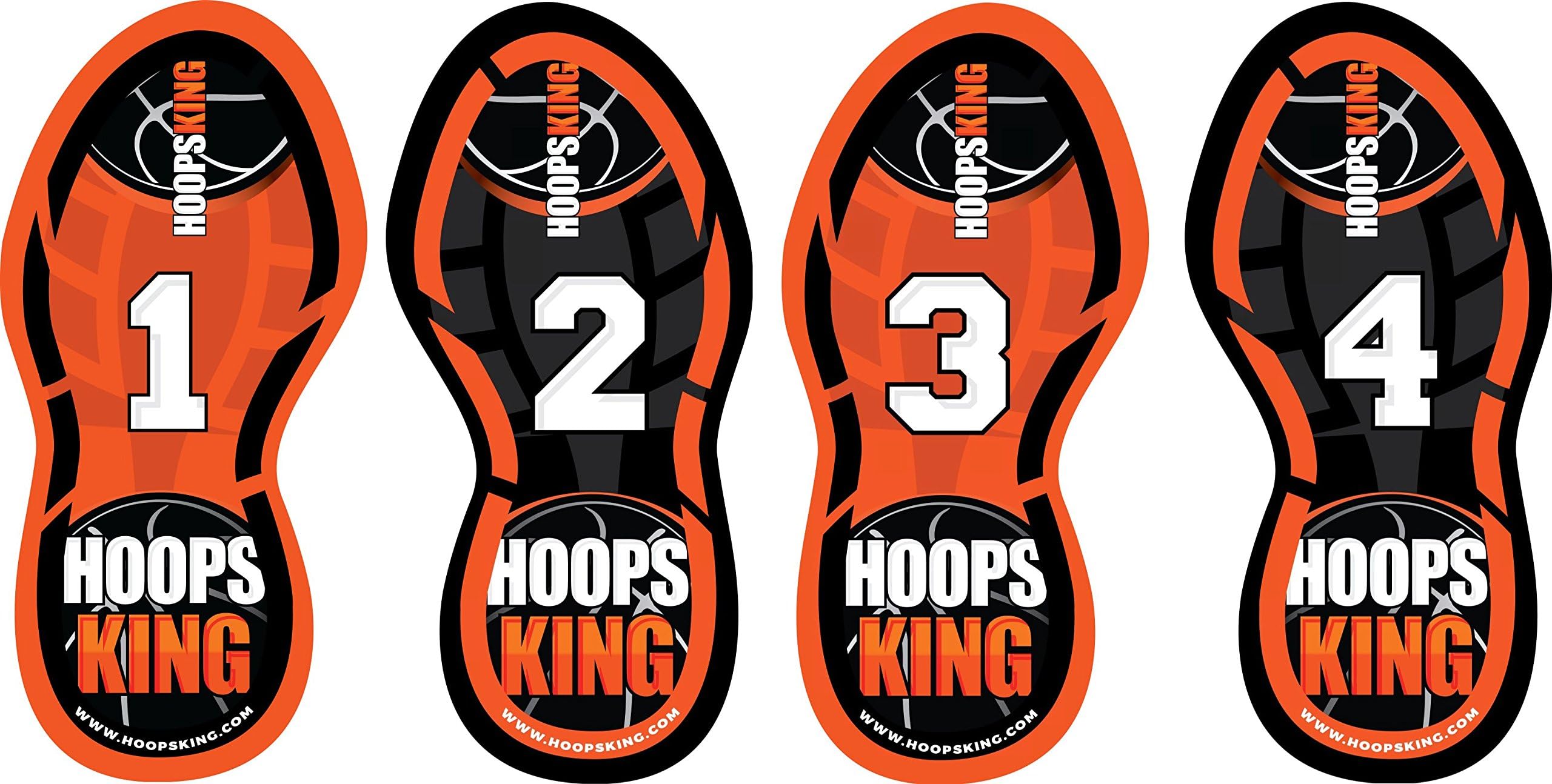 HOOPSKINGBasketball Footwork Mat Training Steps, Improve Basketball Skills, Learn to Dance with Bonus DVD