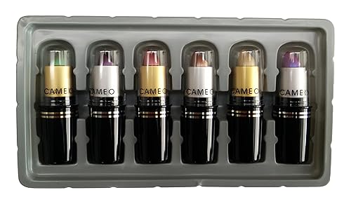 Cameo Juego de 6 lápices labiales brillantes