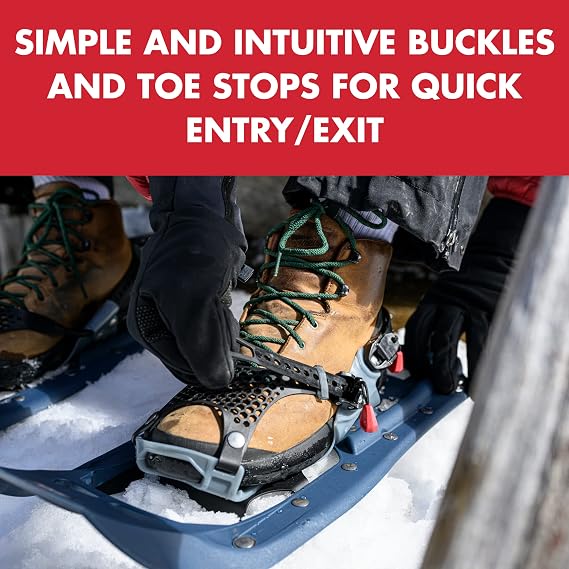 MSR Evo Trail Snowshoes, 22 Inch Pair, Midnight