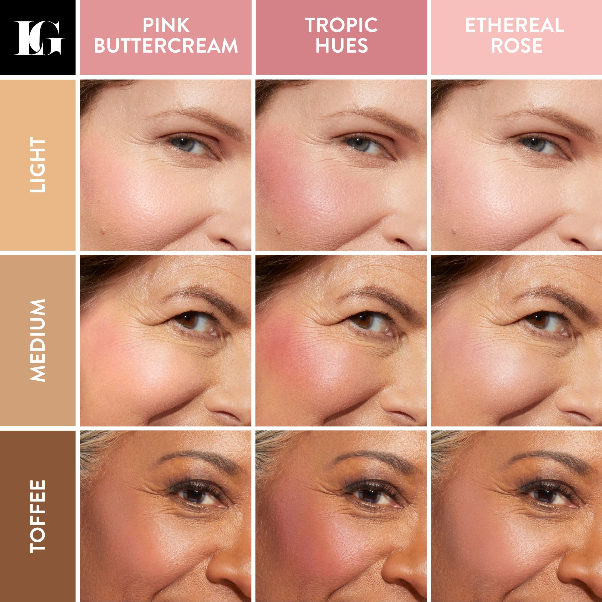 LAURA GELLER NEW YORK Baked Blush-n-Brighten Marbleized Blush for Cheeks, Natural Finish - Image 2