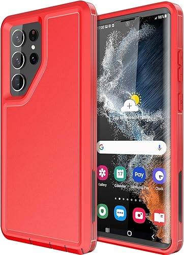Funda para Samsung Galaxy S22 Ultra, a prueba de golpes, a prueba de caídas, a prueba de polvo, funda de protección resistente para Samsung Galaxy