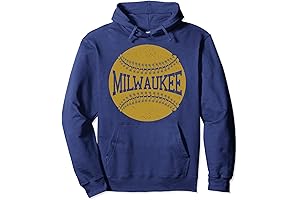 Milwaukee Baseball Fan Pullover Hoodie: Show Your Brew Crew Pride