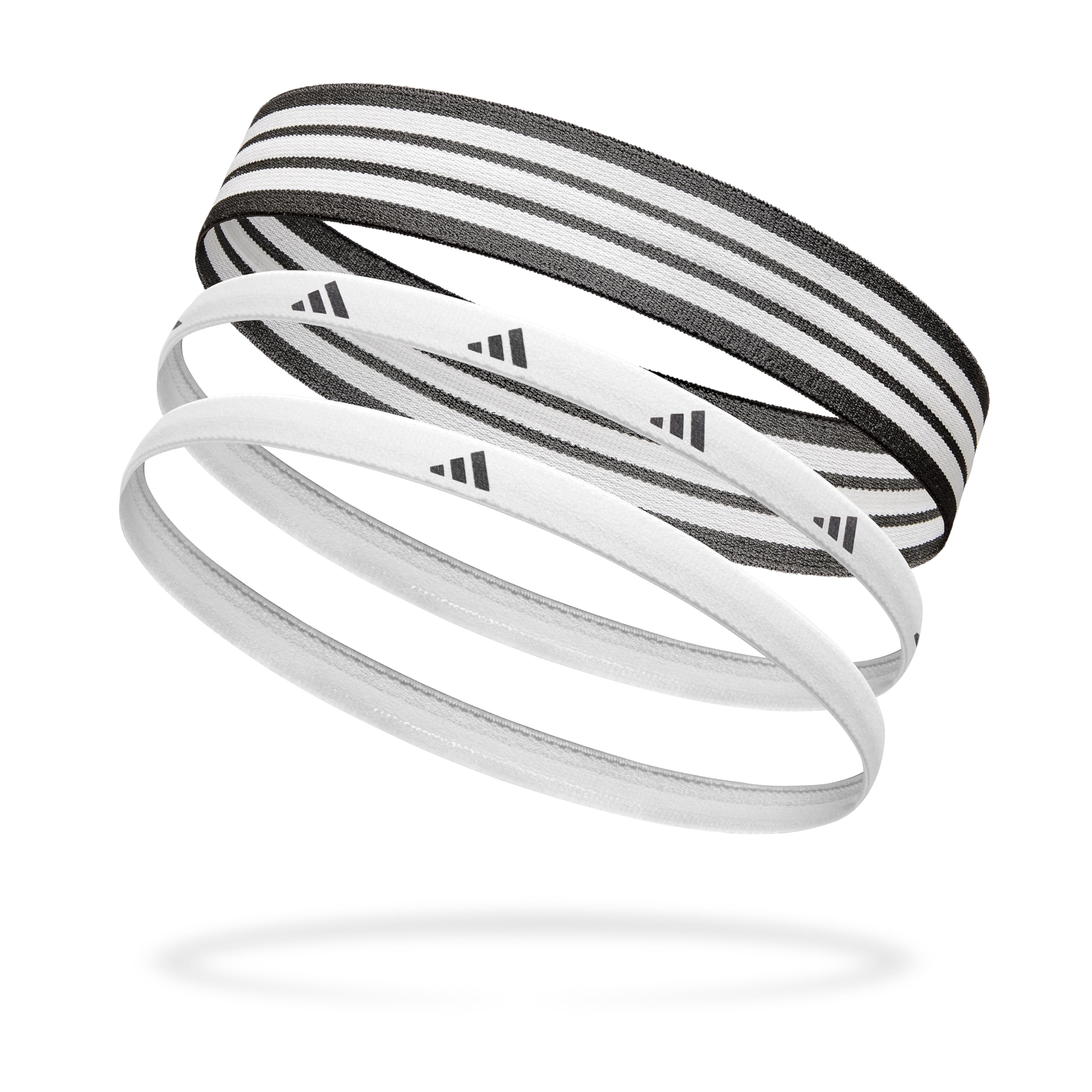 adidas Hairband Set - Two thin, One thick - Black Stripe Multi-image-37