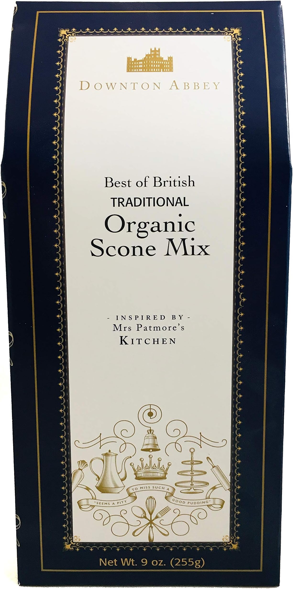 Garvey's Downton Abbey best Of British Traditional Organic Scone Mix, 9 Ounce (Pack of 1)