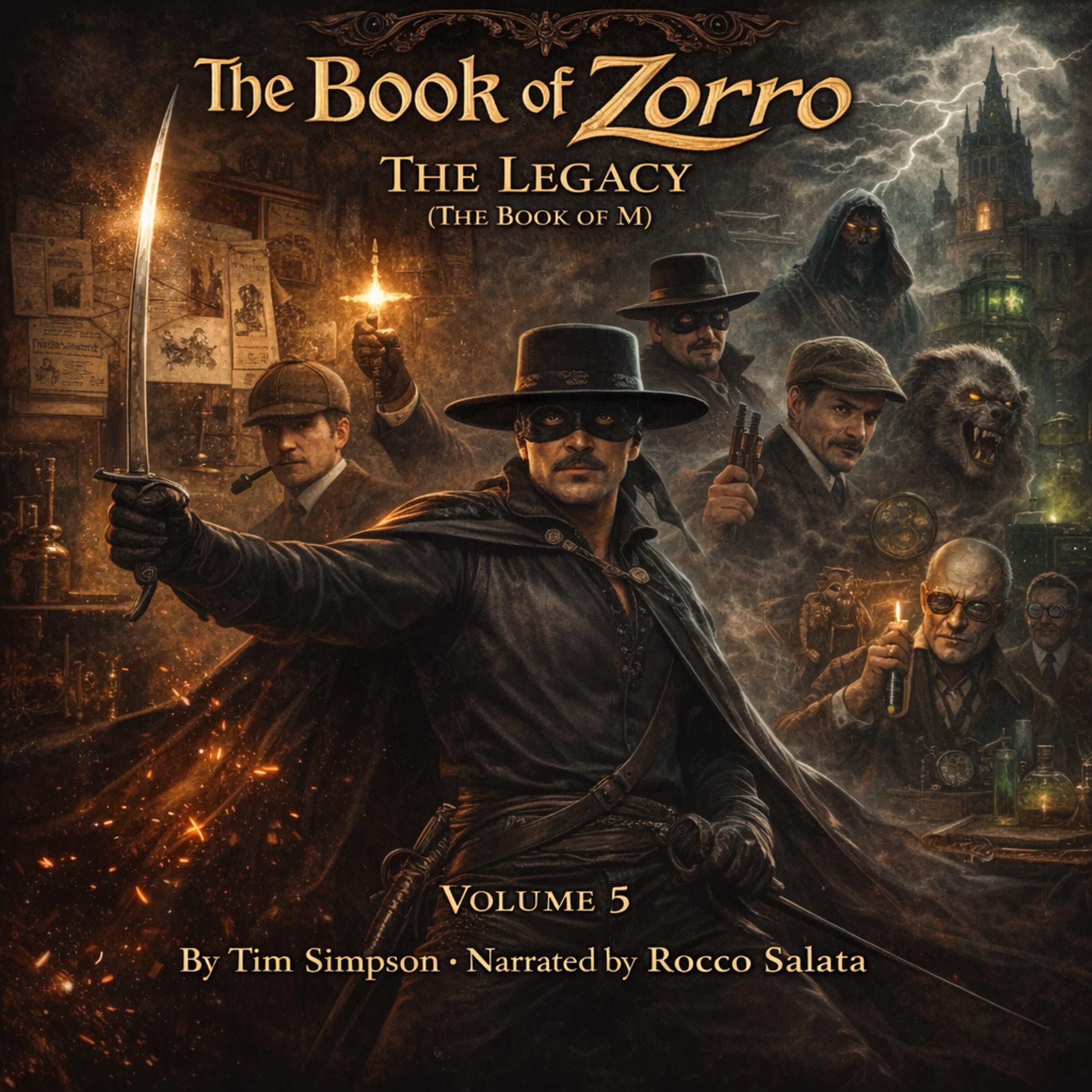 Cover art for The Book of Zorro: The Legacy