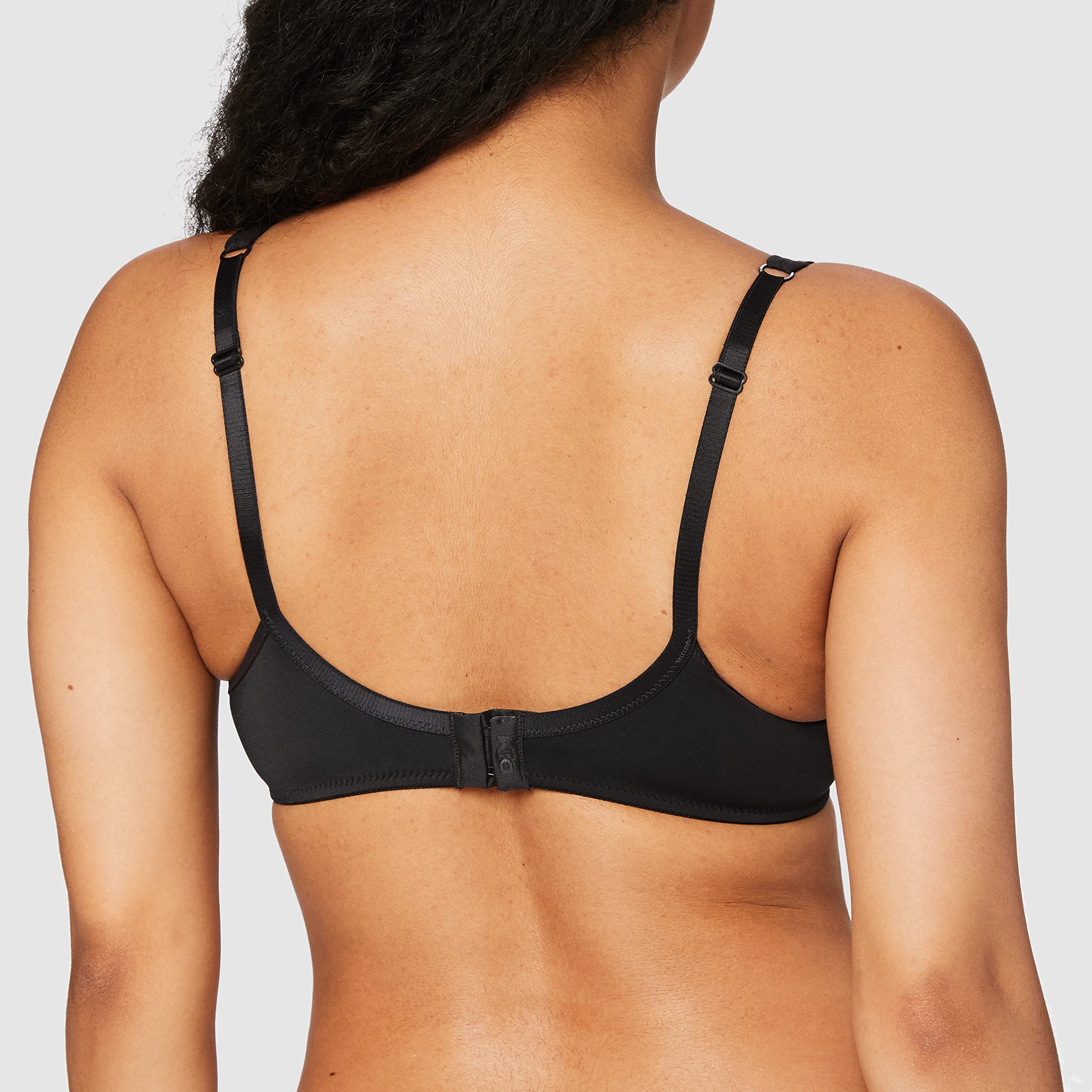 DIM Femme - Soutien-Gorge Generous Classic x2 | Maintien Parfait pour Poitrines Généreuses | Microfibre Épaisse et Stretch | Dos en U et Bretelles Larges | Look Moderne et Confort Absolu