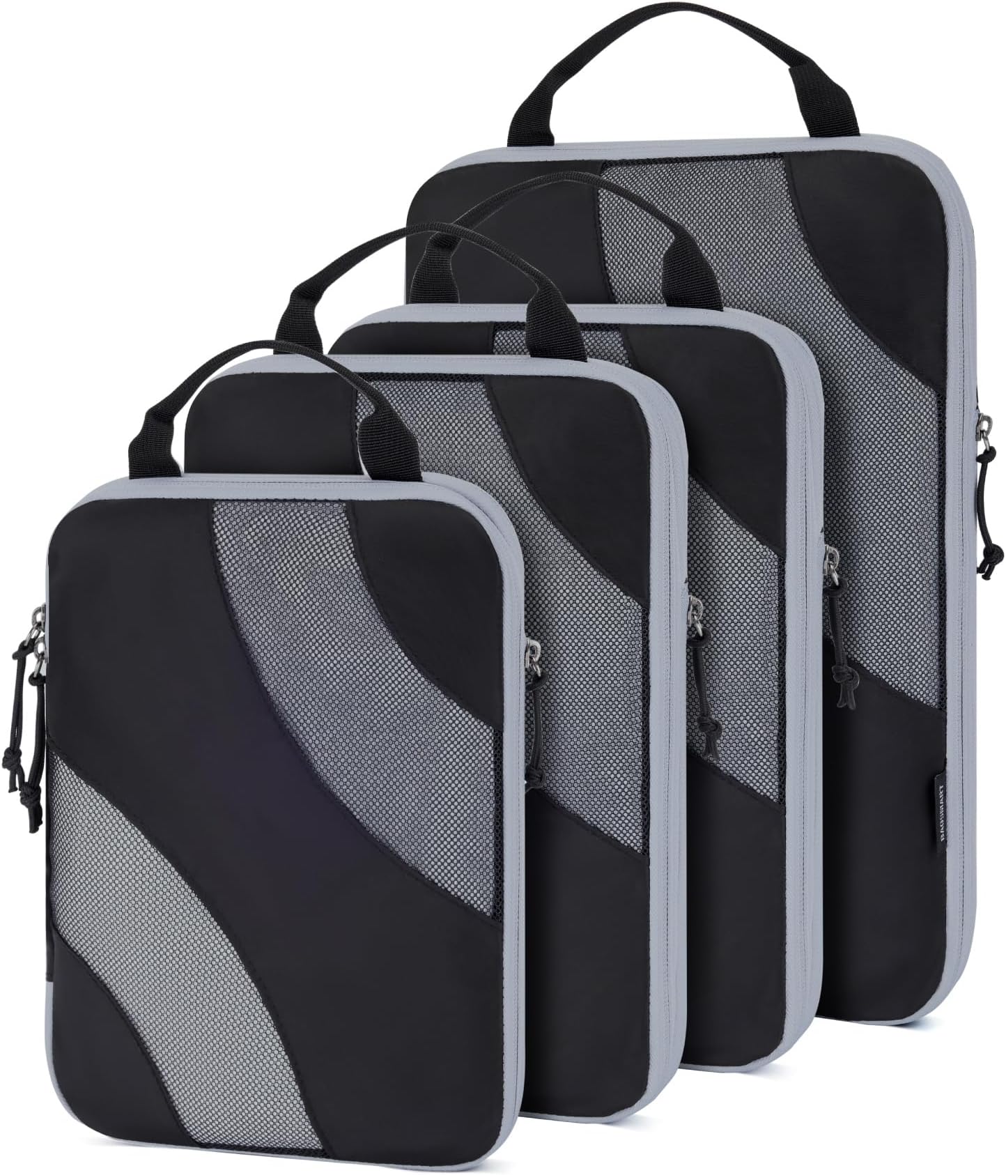 BAGSMART Compression Packing Cubes, 6 Set/4 Set/2 Set Travel Packing Cubes for Carry on Suitcases, Compression Suitcase Organizers Bag Set & Travel Cubes for Luggage, Lightweight Packing Organizers