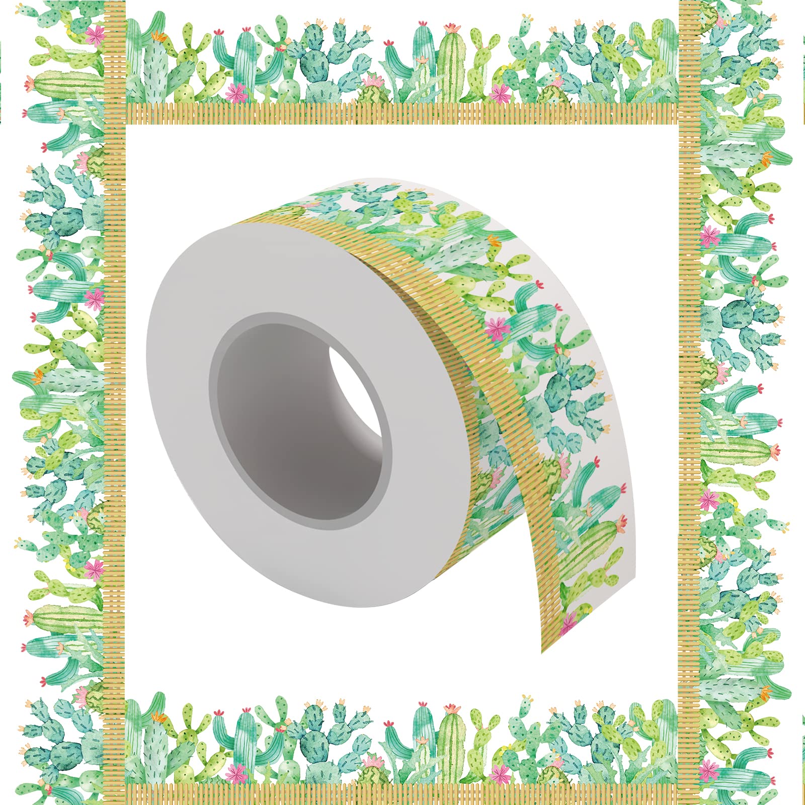 Buy 65.6 FT Cactus Bulletin Board Borders, Summer Classroom Bulletin