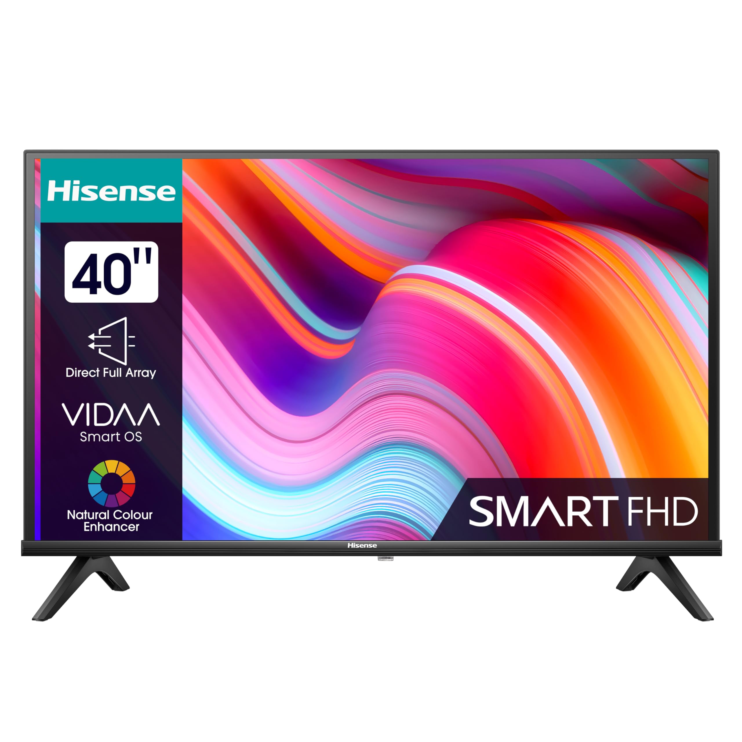Hisense 40E4KT 101 cm (40 Inch) TV Full HD Smart TV, Triple Tuner
