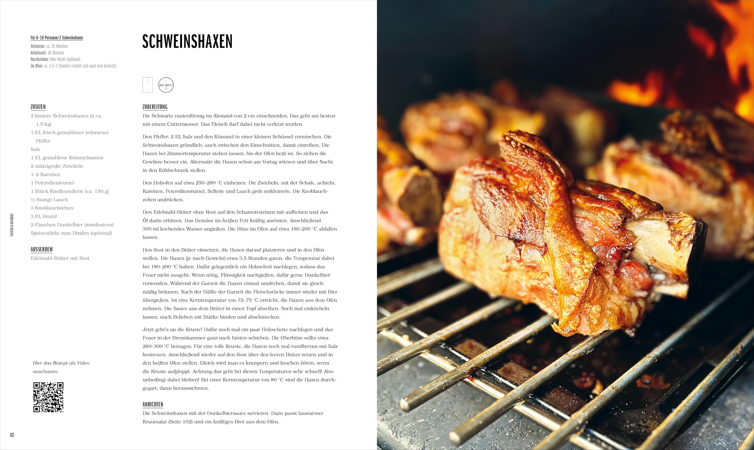 Die Holzofen-Bibel: 130 feine Rezepte zum Backen, Räuchern, Grillen und mehr – vielseitig, kreativ & voller Geschmack