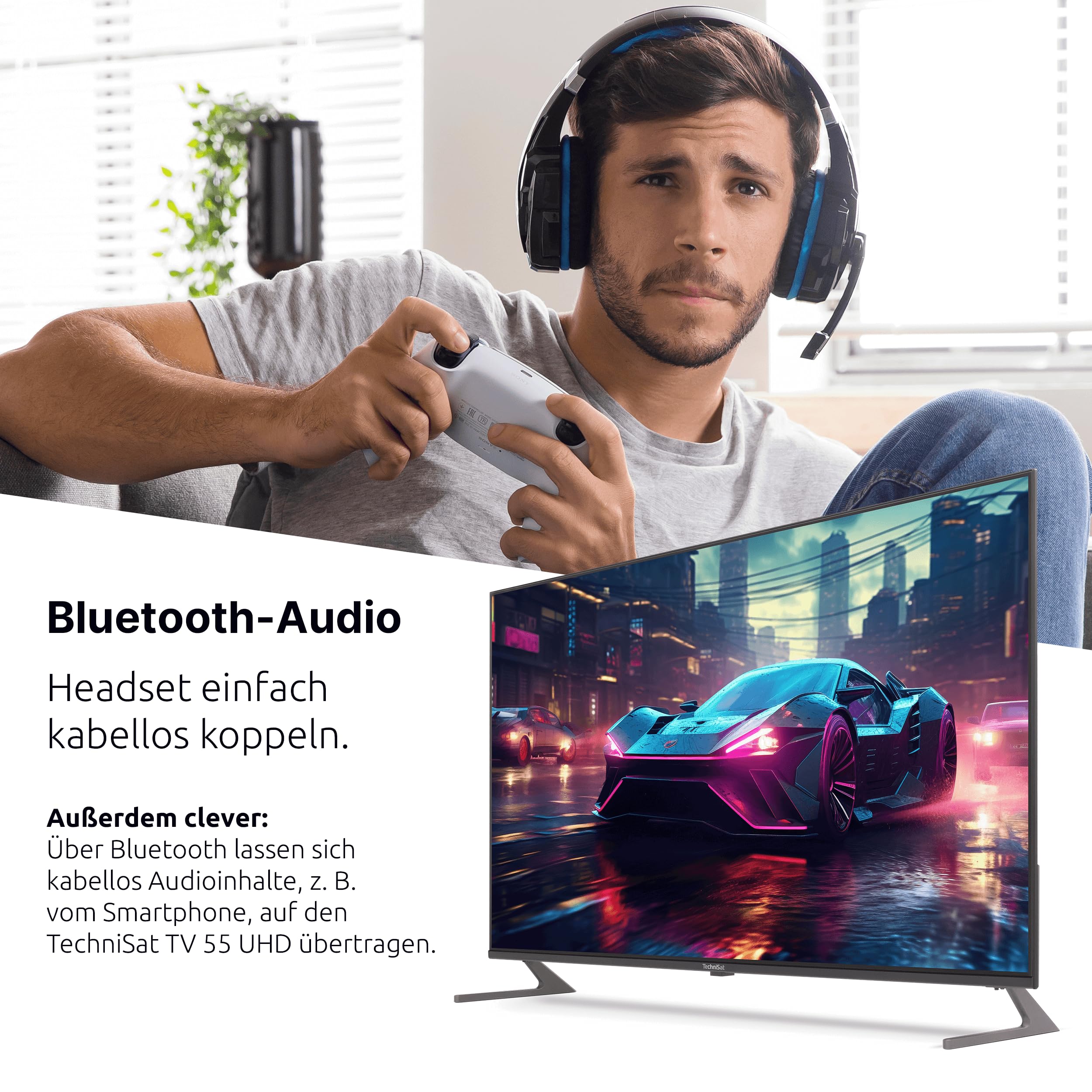 TechniSat TV 65 UHD -/164 cm 4K/UHD Smart Fernseher (Triple Tuner 65 Zoll – Bild 7