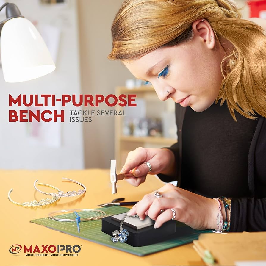 Amazon.co.jp: MaxoPro 3インチ スチールベンチブロック