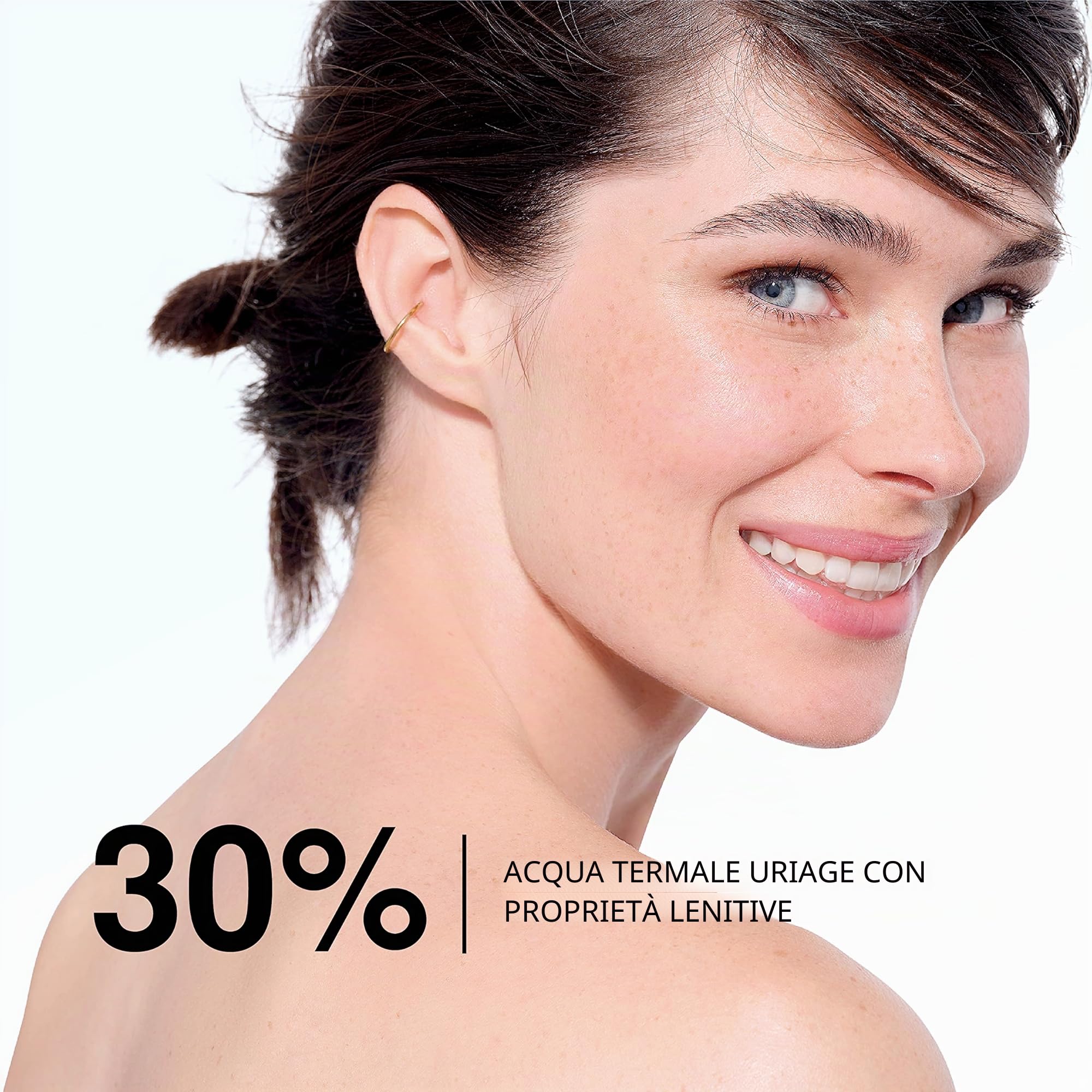 Uriage Ds Gel Espumoso Regulador - Gel Limpiador Facial y Corporal Extra-Suave - Purifica y calma la piel propensa a las irritaciones, enrojecimiento y escamas. Deja la piel suave y reconfortada