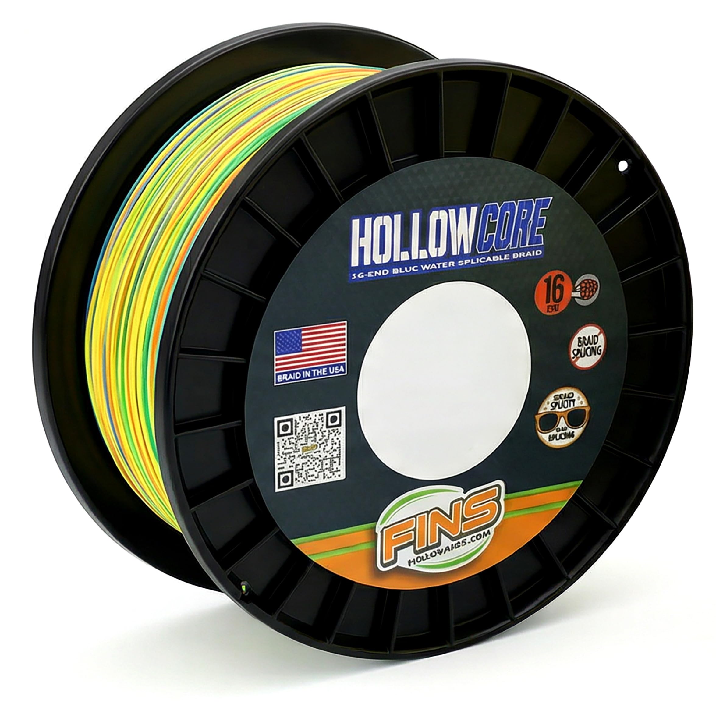 best hollow core braided fishing line Amazon.com : FINS Hollow Core Braided Fishing Line – USA Made, 16-Strand  Spliceable Bluewater Braid, Knotless Leader Connections, Greater Reel  Capacity, Superior Strength for All Offshore Saltwater Fishing : Sports &  Outdoors