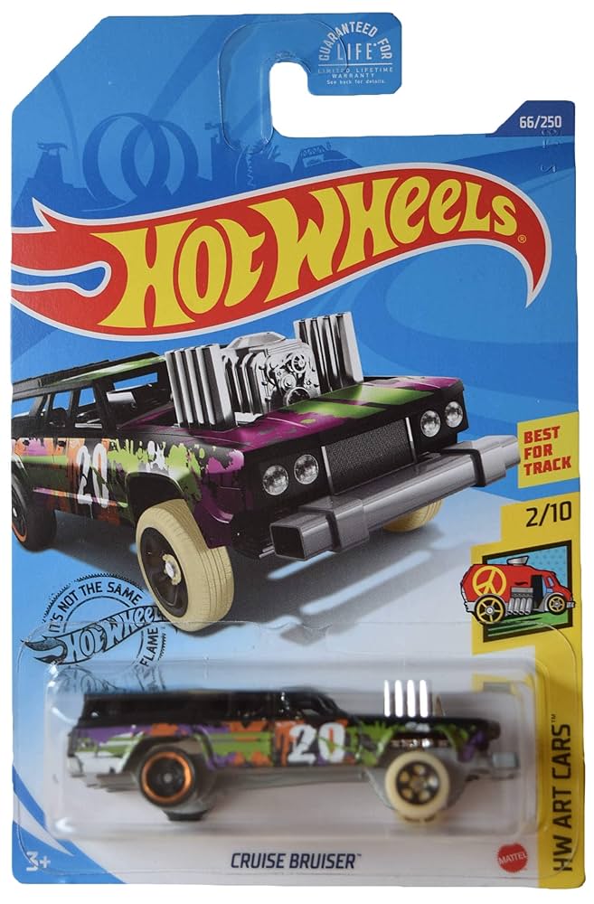 HOT WHEELS クライスラー　クルーザー Amazon.com: Hot Wheels Cruise Bruiser - 66/250 Art Cars 2/10