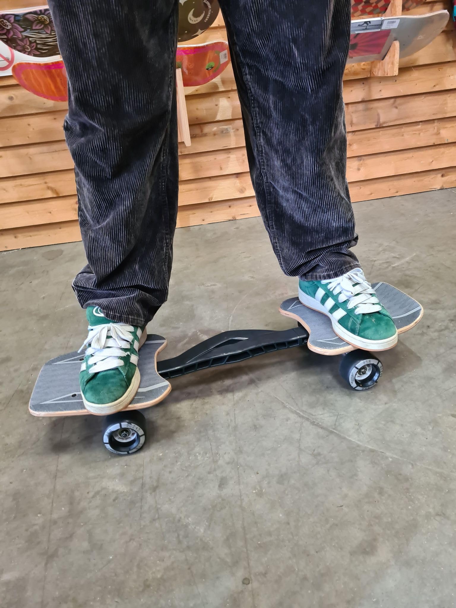 SNAKEBOARD Pro 2.0 Black/Grey