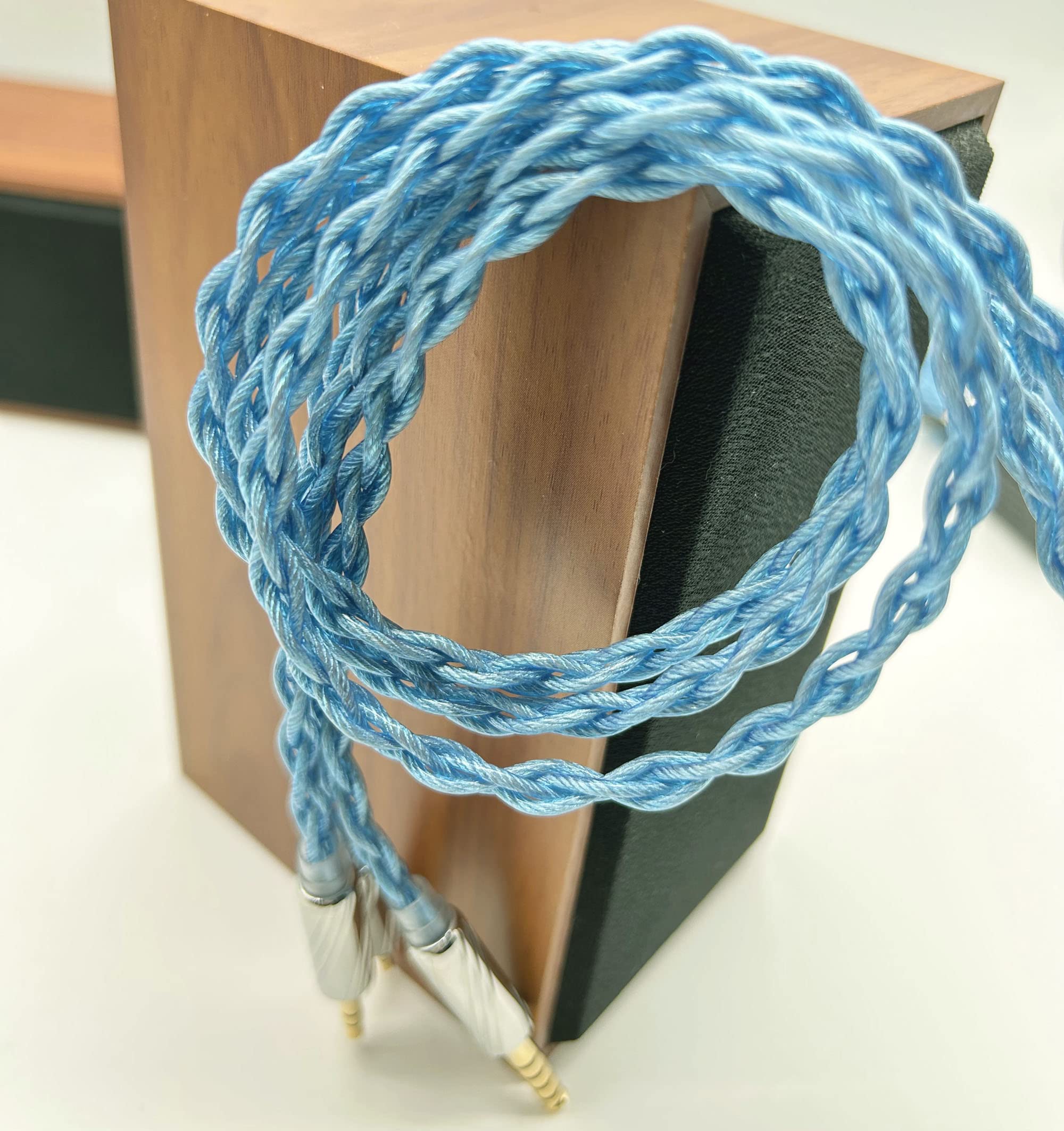 Amazon | 【BIGMANGO-ALLBLUE】2pin4.4mm銀メッキケーブル 2pin