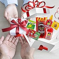 Vista 6 de Kit de pepinillos Tiktok Chamoy con dulces, incluye salsagheti Skwinkles, Lucas Gusano y mucho más de Ma Lit Candy